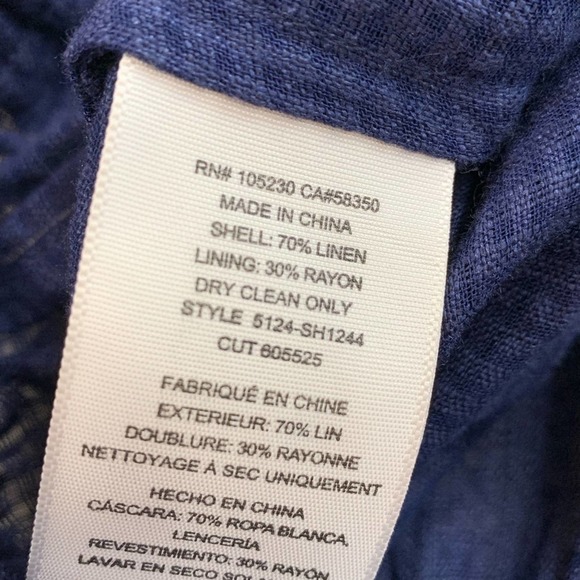 SOFT JOIE Caralee Linen Blend Drawstring Shorts - Picture 6 of 7